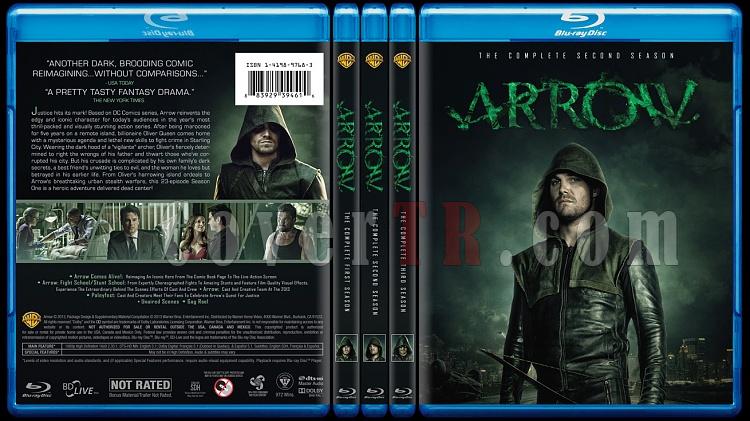 Arrow (Seasons 1-3) - Custom Bluray Cover - English [2012-?]-alljpg