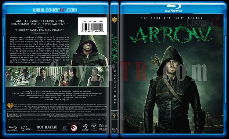 Arrow (Seasons 1-3) - Custom Bluray Cover - English [2012-?]-1jpg