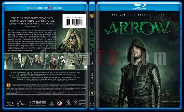 Arrow (Seasons 1-3) - Custom Bluray Cover - English [2012-?]-2jpg