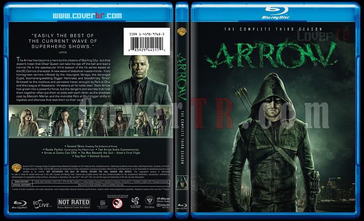 Arrow (Seasons 1-3) - Custom Bluray Cover - English [2012-?]-3jpg