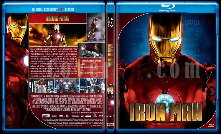 Iron Man Series - Custom Bluray Cover Set - English [2008 - 2010 - 2013]-ironmanjpg