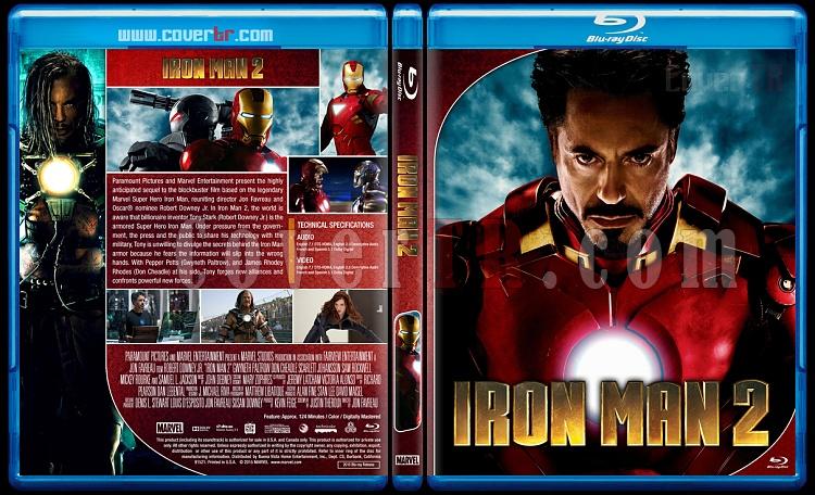 Iron Man Series - Custom Bluray Cover Set - English [2008 - 2010 - 2013]-ironman2jpg