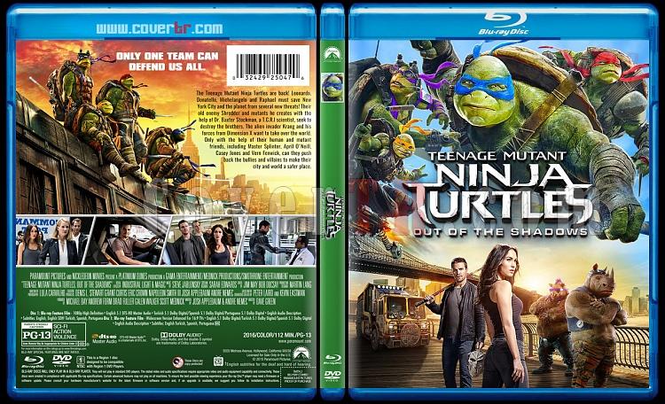 Teenage Mutant Ninja Turtles Collection (Ninja Kaplumbaalar Koleksiyonu) - Custom Bluray Cover Set - English [2014-2016]-2jpg