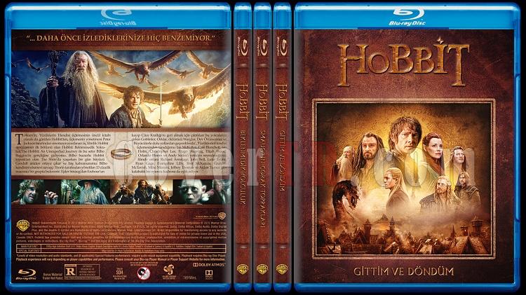 Hobbit Collection (Hobbit Koleksiyonu) - Custom Bluray Cover Set - Trke [2012-2013-2014]-alljpg