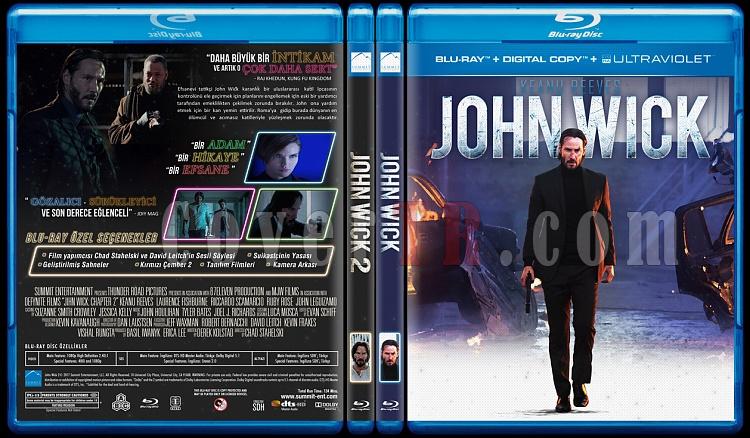 John Wick Duology - Custom Bluray Cover Set - Turkish [2014-2017]-john-wick-duologyjpg