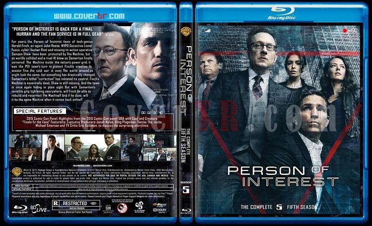 Person of Interest (Seasons 1-5) - Custom Bluray Cover Set - English [2011-2016]-5jpg