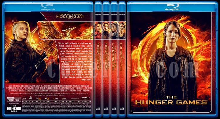 The Hunger Games Collection - Custom Bluray Cover Set - English [2012-2015]-alljpg