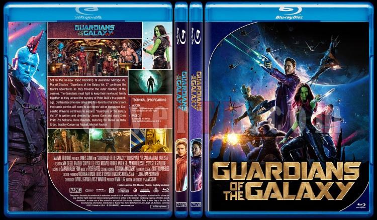 Guardians of the Galaxy - Custom Bluray Cover - English [2014]-0jpg