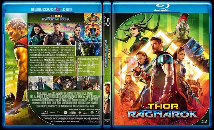 Thor Series - Custom Bluray Cover Set - English [2011 - 2013 - 2017]-3jpg