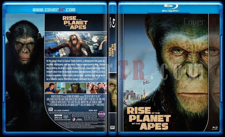 Planet of the Apes Collection - Custom Bluray Cover Set - English [2011-2017]-1jpg