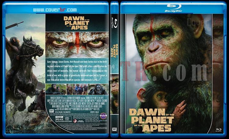 Planet of the Apes Collection - Custom Bluray Cover Set - English [2011-2017]-2jpg