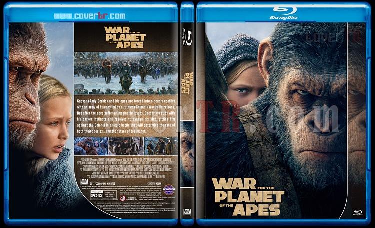 Planet of the Apes Collection - Custom Bluray Cover Set - English [2011-2017]-3jpg