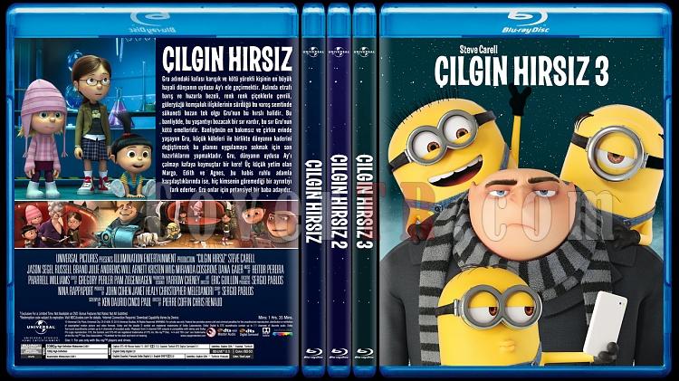 Despicable Me Collection (lgn Hrsz Koleksiyonu) - Custom Bluray Cover Set - Trke-0jpg