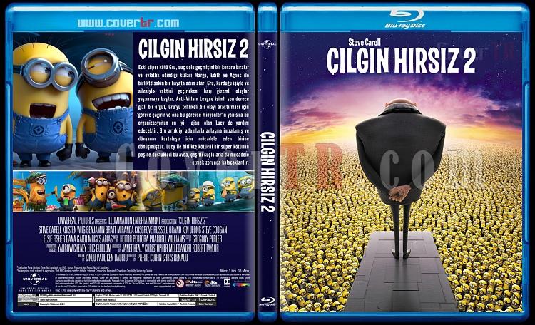 Despicable Me Collection (lgn Hrsz Koleksiyonu) - Custom Bluray Cover Set - Trke-2jpg