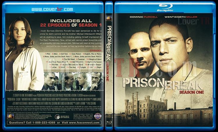 Prison Break (Seasons 1-5) - Custom Bluray Cover Set - English [2005-2017]-1jpg