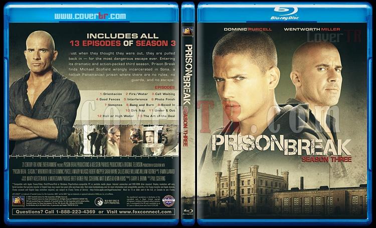 Prison Break (Seasons 1-5) - Custom Bluray Cover Set - English [2005-2017]-3jpg