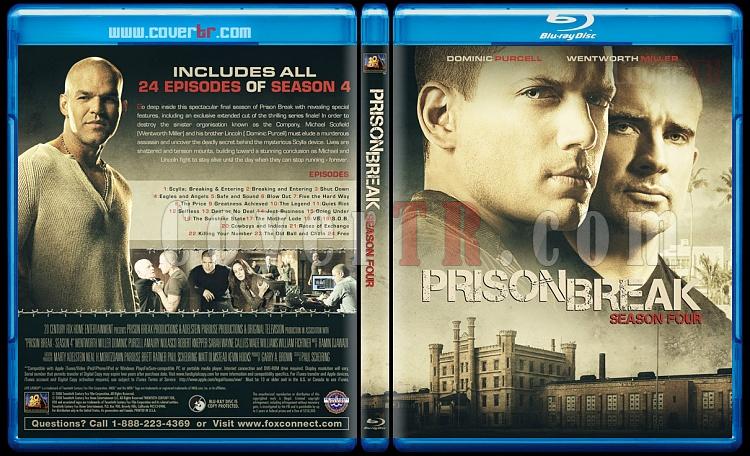 Prison Break (Seasons 1-5) - Custom Bluray Cover Set - English [2005-2017]-4jpg