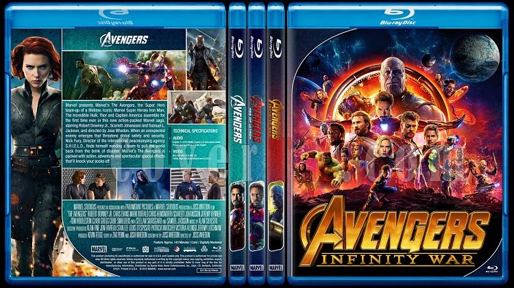 The Avengers Series - Custom Bluray Cover Set - English [2012 - 2015 - 2018]-0jpg