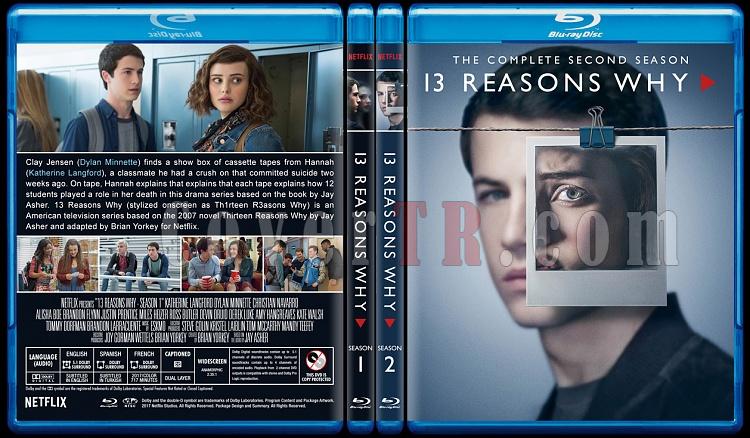 13 Reasons Why (Season 1-2) - Custom Bluray Cover Set - English [2017-2018]-0jpg