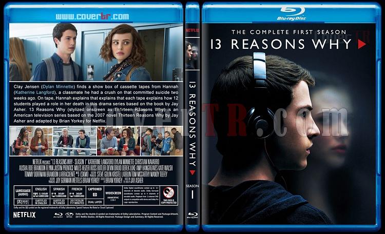 13 Reasons Why (Season 1-2) - Custom Bluray Cover Set - English [2017-2018]-1jpg