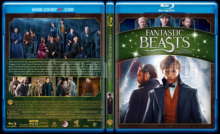 Fantastic Beasts Collection (Fantastik Canavarlar Koleksiyonu) - Custom Bluray Cover Set - English-2jpg