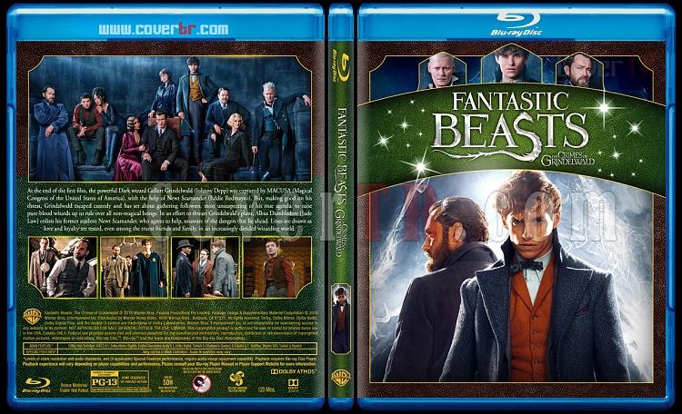 Fantastic Beasts Collection (Fantastik Canavarlar Koleksiyonu) - Custom Bluray Cover Set - English-2jpg