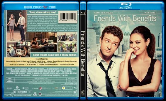 Friends with Benefits (Arkadatan te) - Custom Bluray Cover - English [2011]-onizlemejpg