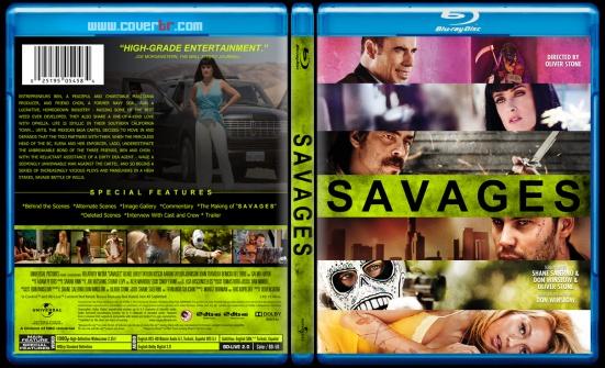 Savages  (Vahiler) - Custom Bluray Cover - English [2012]-savagesjpg