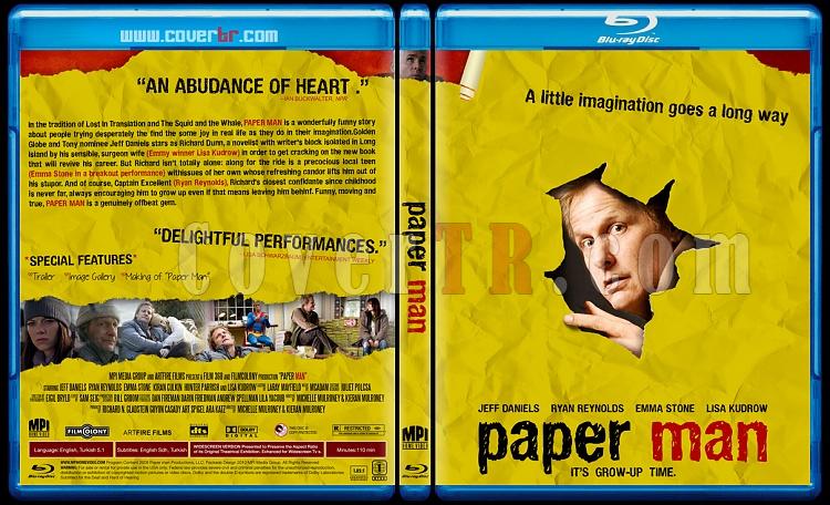 Paper Man (Karton Adam) - Custom Dvd Cover - English [2009]-paper-manjpg