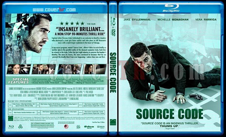 Source Code (Yaam ifresi) - Custom Bluray Cover - English [2011]-source-codejpg