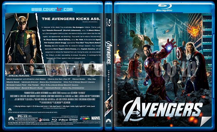 Avengers  (Yenilmezler) - Custom Bluray Cover - English [2012]-avengers-brjpg