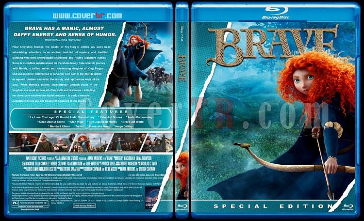 Brave (Cesur) - Custom Bluray Cover - English [2012]-bravejpg