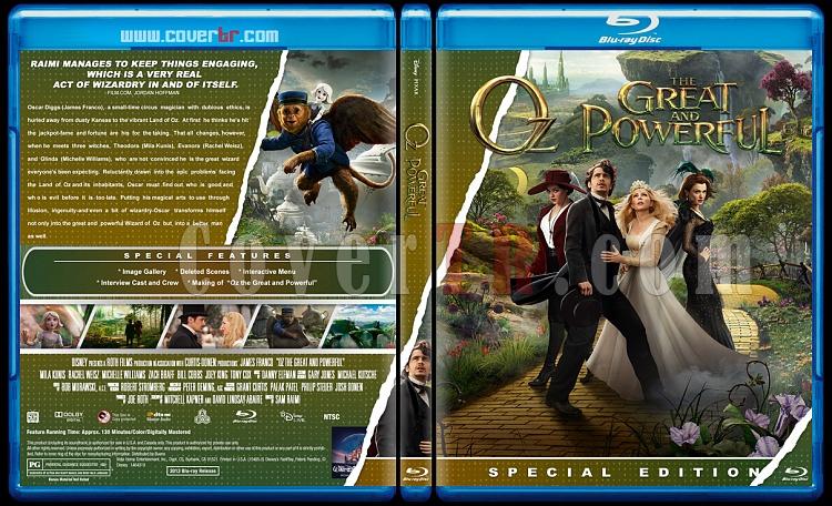 Oz the Great and Powerful (Muhteem ve Kudretli Oz) - Custom Bluray Cover - English [2013]-great-powerful-objpg