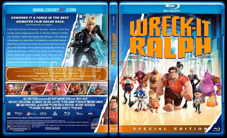 Wreck-It Ralph (Oyunbozan Ralph) - Custom Bluray Cover - English [2012]-wreck-ralphjpg