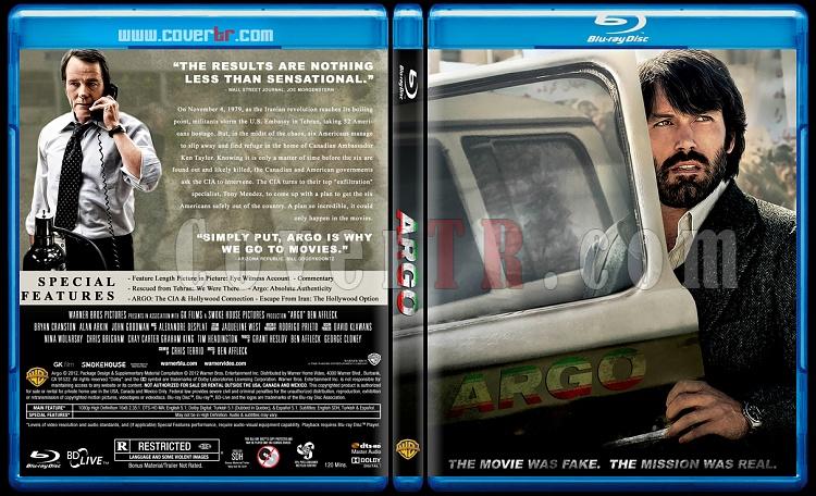 Argo (Operasyon: Argo) - Custom Bluray Cover - English [2012]-argojpg