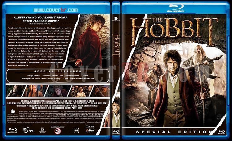 The Hobbit: An Unexpected Journey (Hobbit Beklenmedik Yolculuk) - Custom Bluray Cover - English [2012]-hobbitjpg