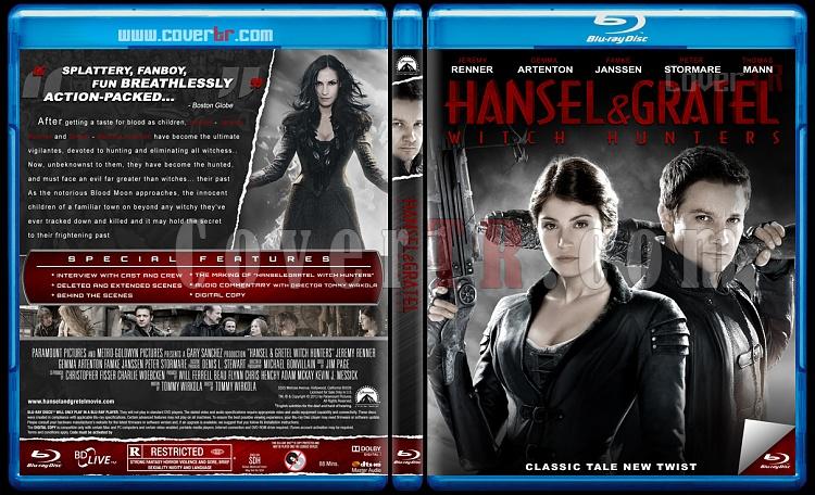 Hansel and Gretel Witch Hunters (Hansel Ve Gretel Cad Avclar) - Custom Bluray Cover - English [2013]-dadsajpg