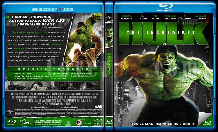 The Incredible Hulk  - Custom Bluray Cover - English [2008]-hulk-cover-izlemejpg