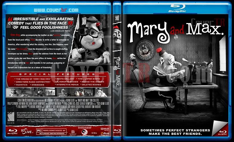 Mary and Max - Custom Bluray Cover - English [2009]-blu-ray-1-disc-flat-3173x1762-11mmjpg