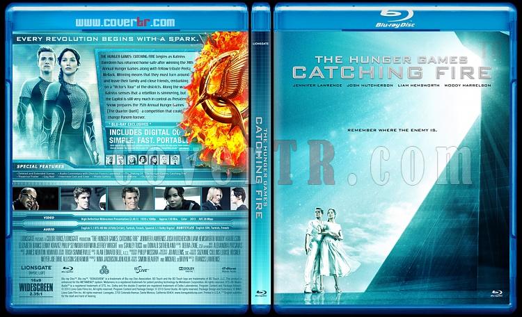 The Hunger Games: Catching Fire (Alk Oyunclar: Atei Yakalamak) - Custom Bluray Cover - English [2013]-izlemejpg