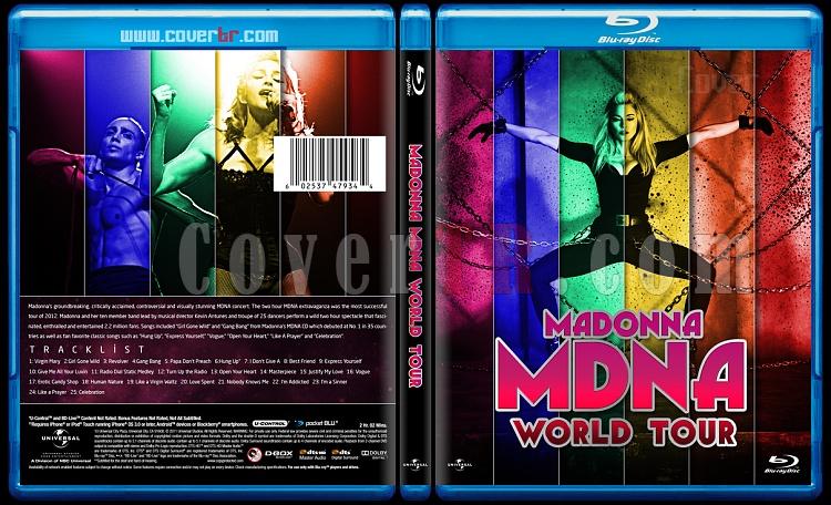 Madonna The MDNA Tour - Custom Bluray Cover - English [2013]-izlemejpg