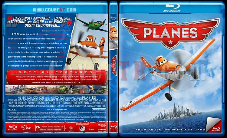 Planes (Uaklar) - Custom Bluray Cover - English [2013]-planesjpg