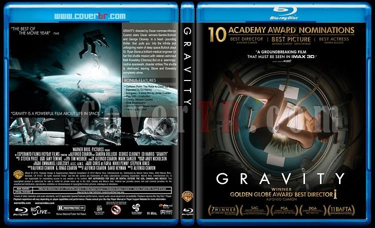 Gravity (Yerekimi) - Custom Bluray Cover - English [2013]-gravityjpg