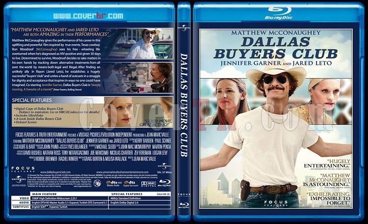 Dallas Buyers Club (Snrszlar Kulb) - Custom Bluray Cover - English [2013]-dallasjpg