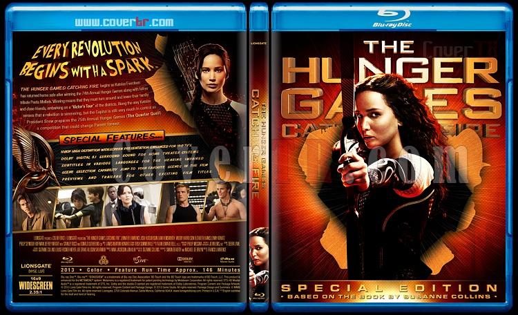 The Hunger Games: Catching Fire (Alk Oyunlar: Atei Yakalamak) - Custom Bluray Cover - English [2013]-blu-ray-1-disc-flat-3173x1762-11mmjpg