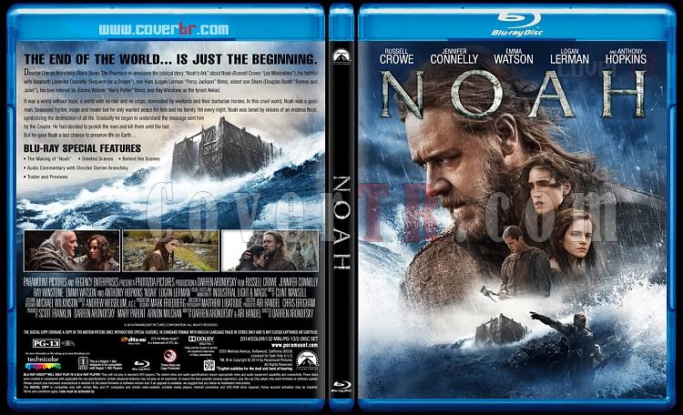 Noah - Custom Bluray Cover - English [2014]-1jpg