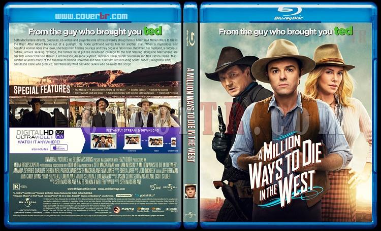 A Million Ways to Die in the West - Custom Bluray Cover - English-million-ways-die-west-previewjpg