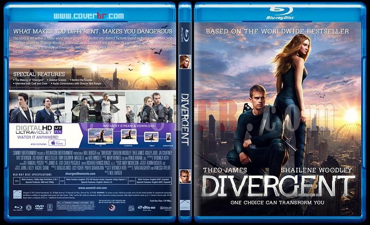 Divergent - Custom Bluray Cover - English [2014]-divergent-previewjpg