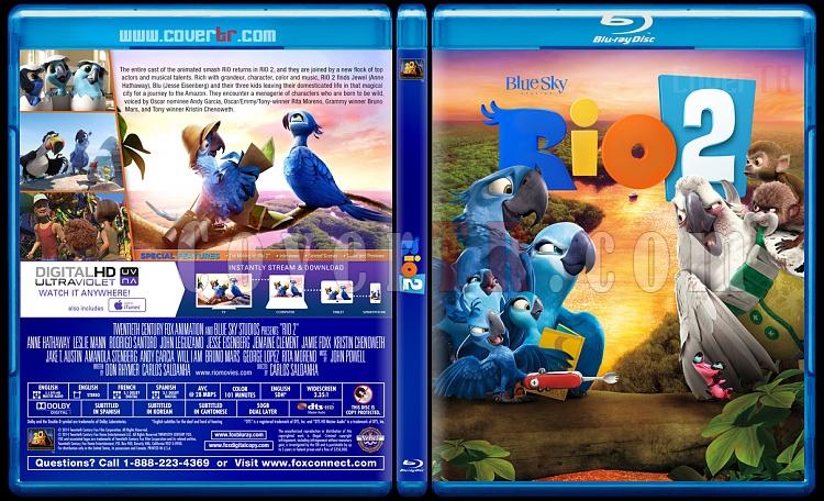 Rio 2 - Custom Bluray Cover - English [2014]-rio-2-previewjpg