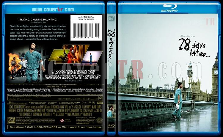 28 Days Later... - Custom Bluray Cover - English [2002]-28-days-later-blurayjpg